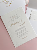 Load image into Gallery viewer, Matthew and Sarah Invitation Suite (50)
