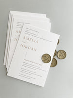 Load image into Gallery viewer, Amelia and Jordan Invitation (50)
