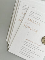 Load image into Gallery viewer, Amelia and Jordan Invitation (50)
