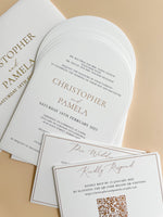 Load image into Gallery viewer, Christoper and Pamela Invitation (50)
