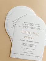 Load image into Gallery viewer, Christoper and Pamela Invitation (50)
