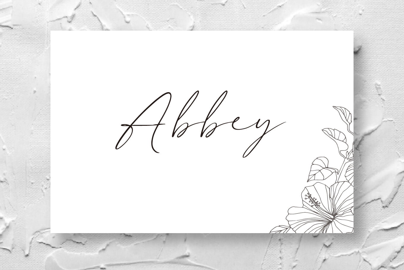 Hibiscus Invitation Suite (50)