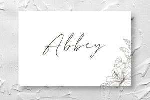 Hibiscus Invitation Suite (50)
