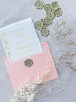 Load image into Gallery viewer, L&#39;AMOUR self adhesive wax seals
