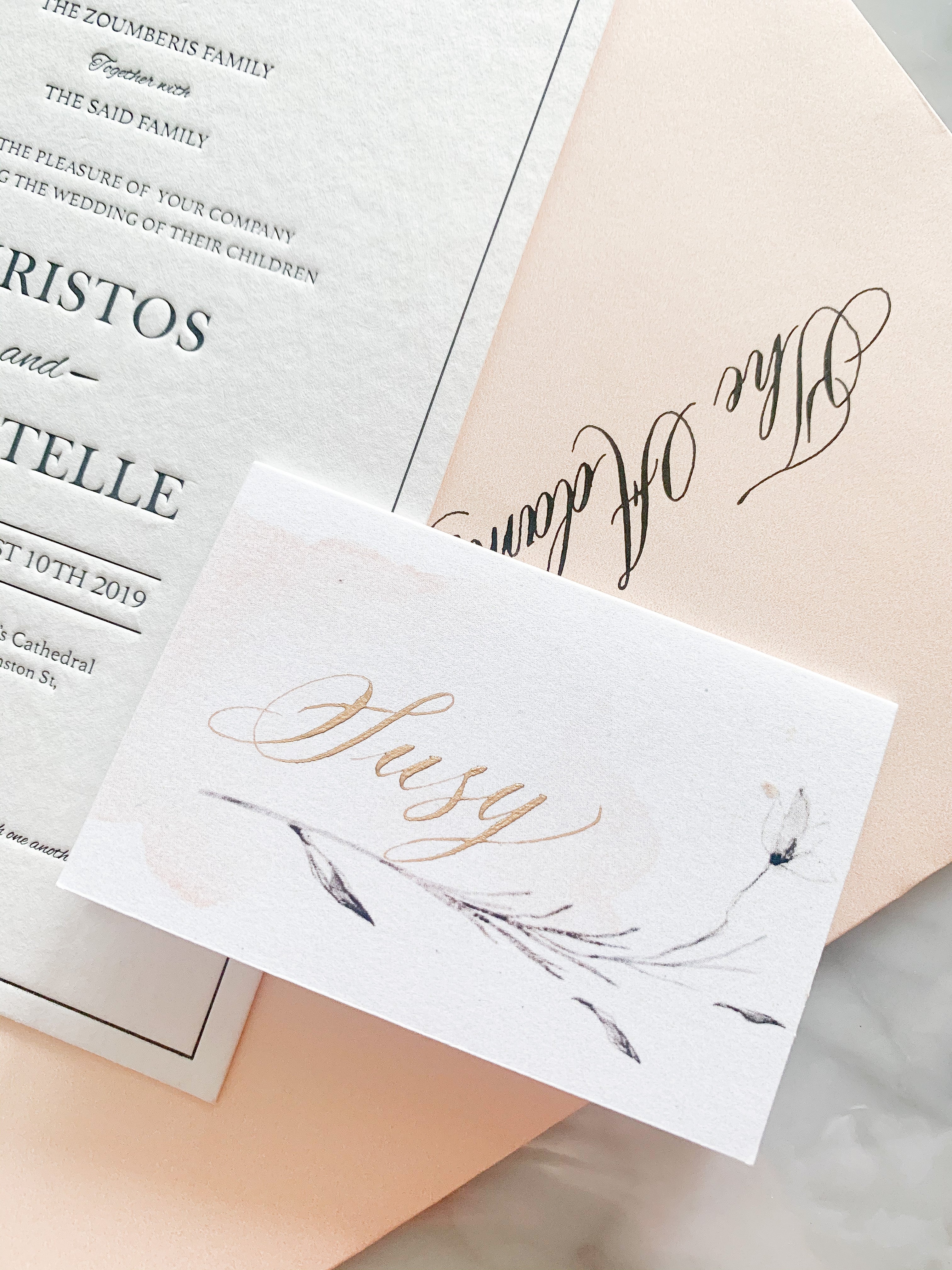 Lola Place Card