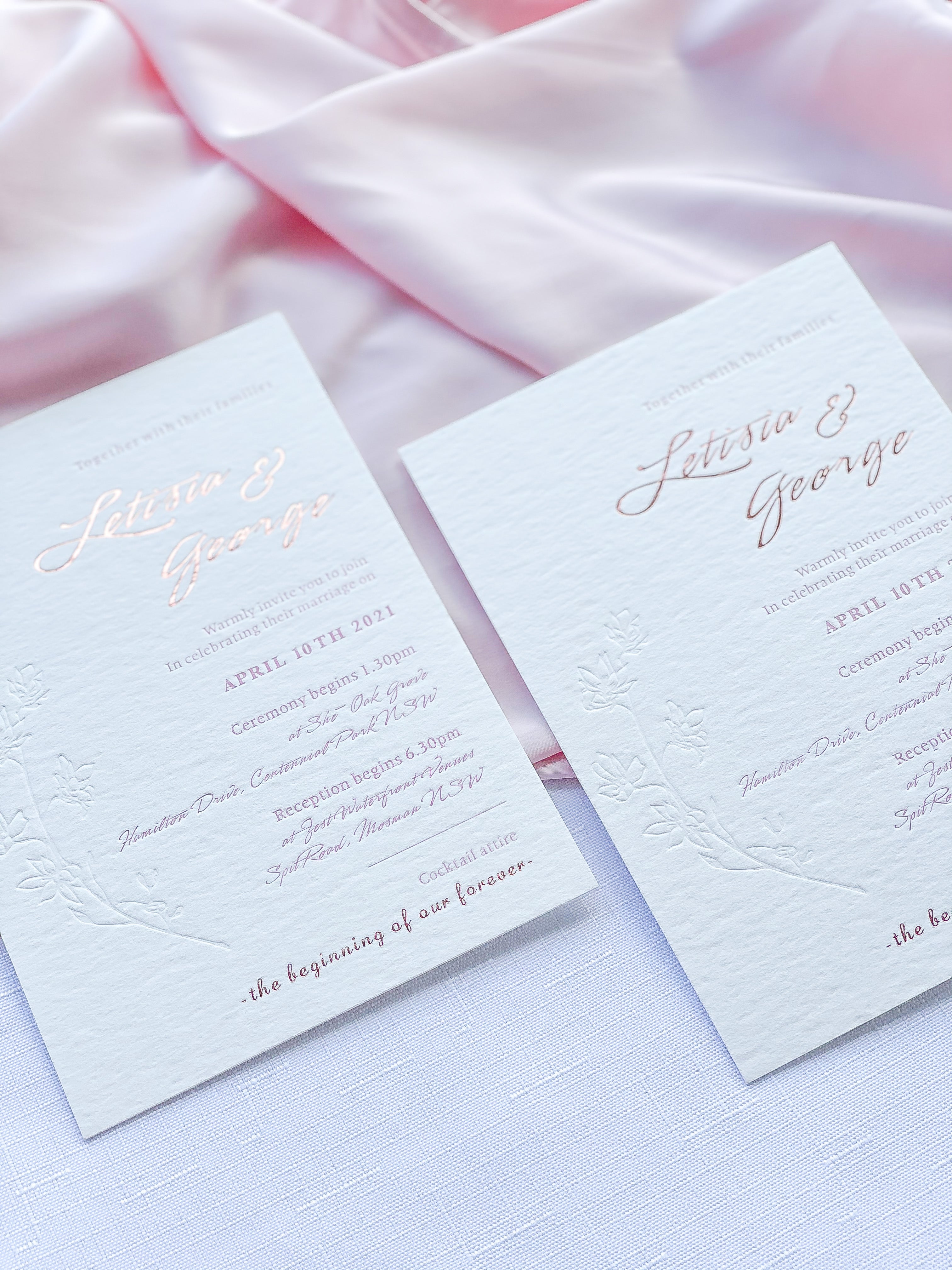 Magnolia Invitation Suite (50)