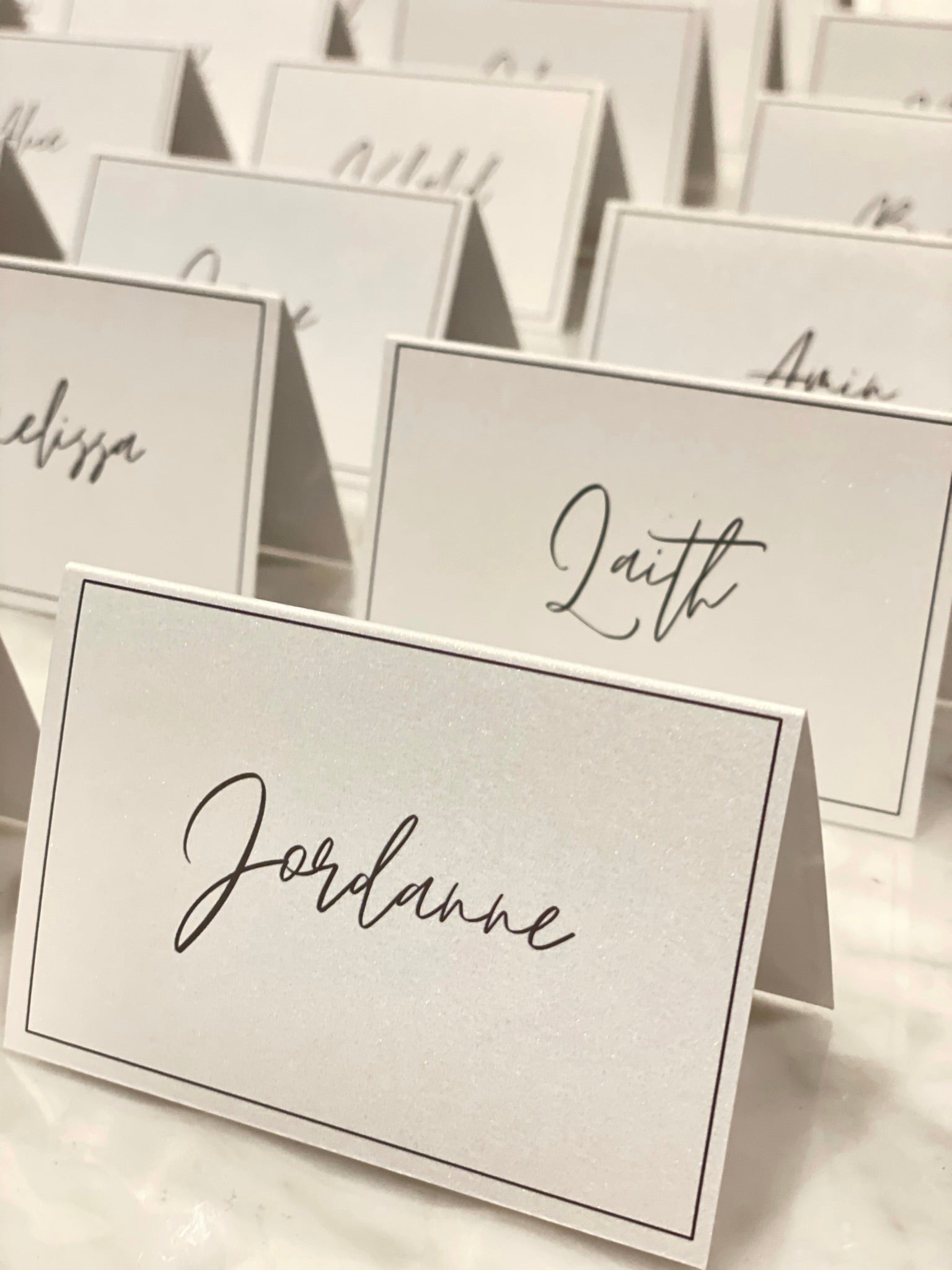 Signature Place Cards