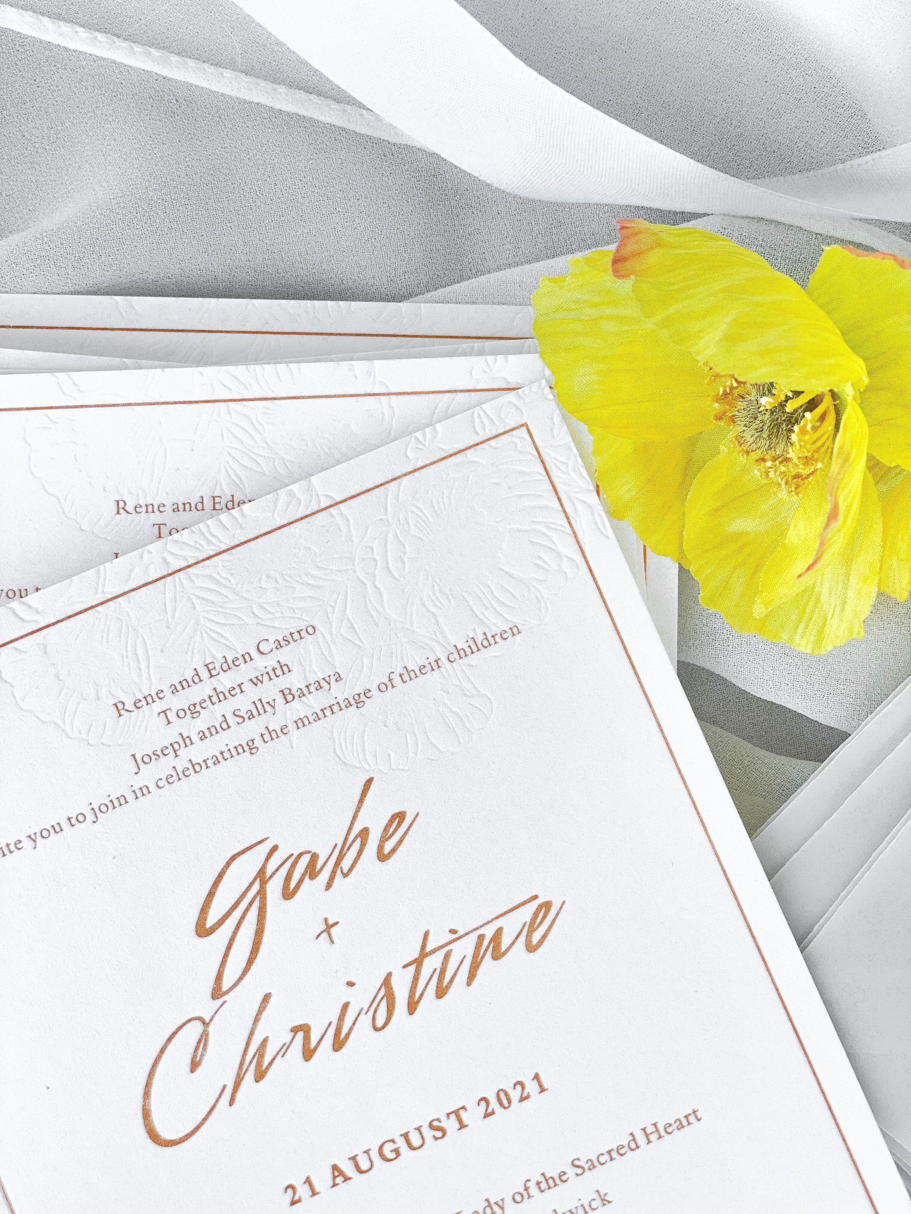 Poppy Invitation Suite (50)