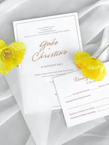 Poppy Invitation Suite (50)