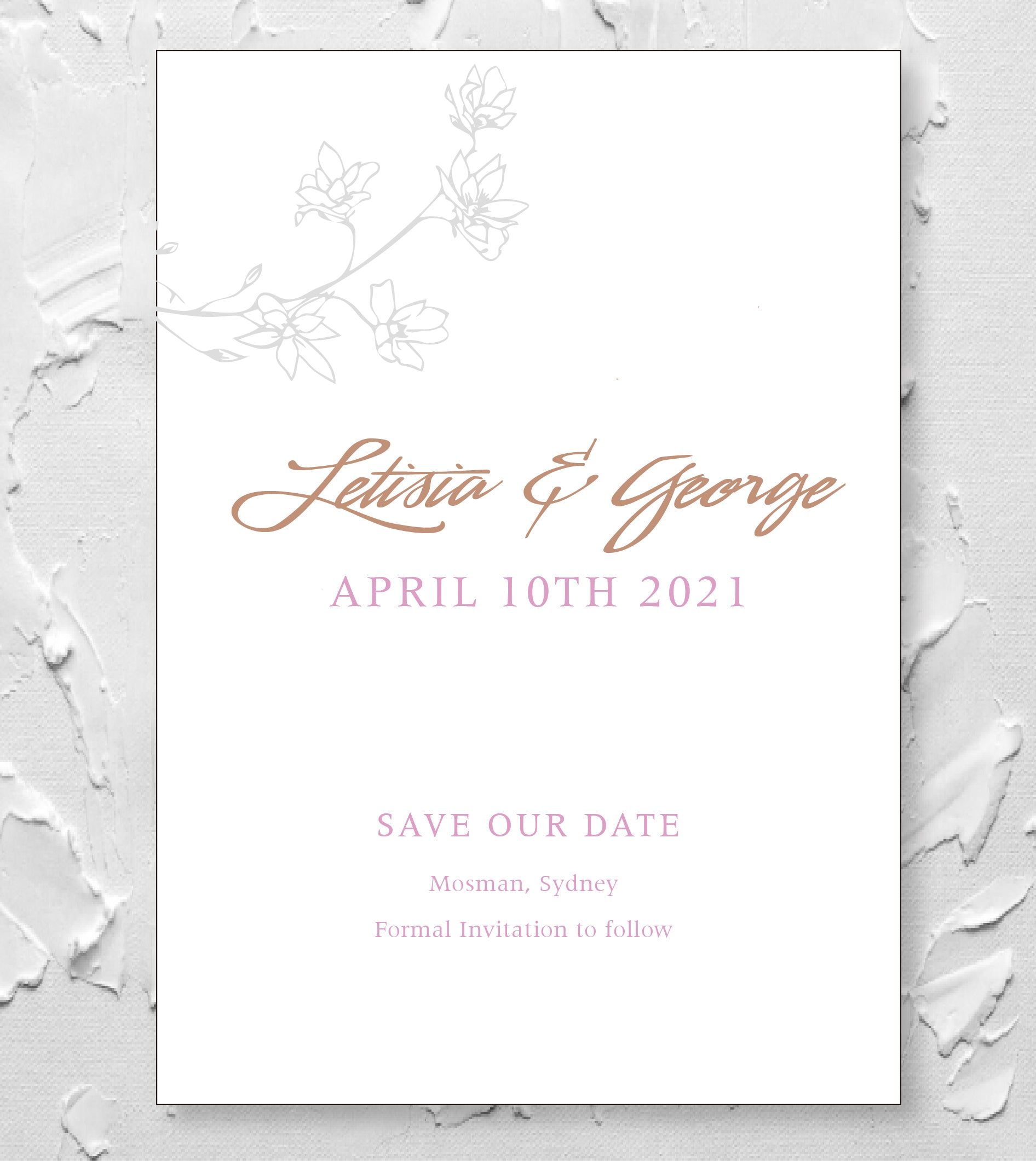 Magnolia Invitation Suite (50)