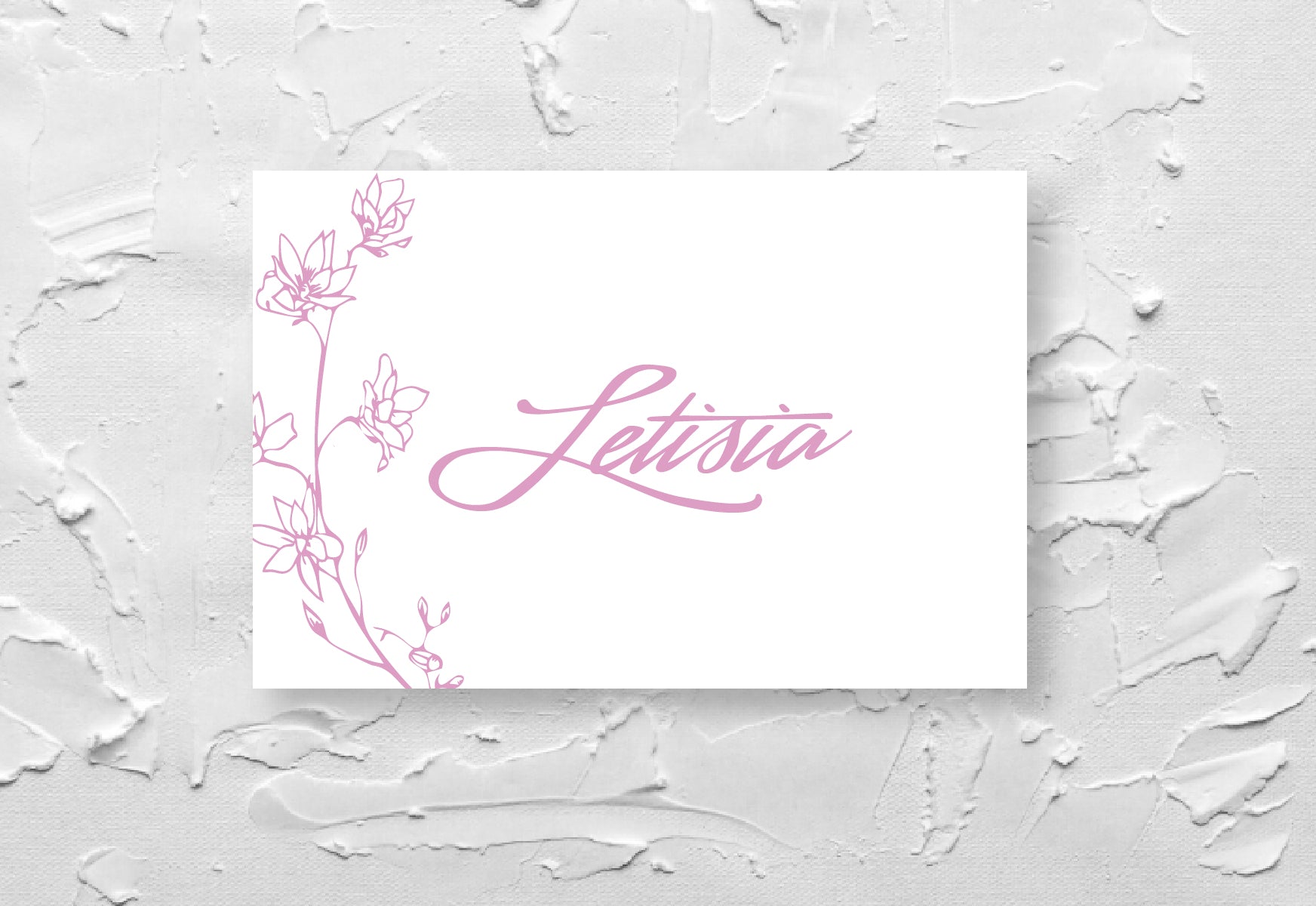 Magnolia Place Card
