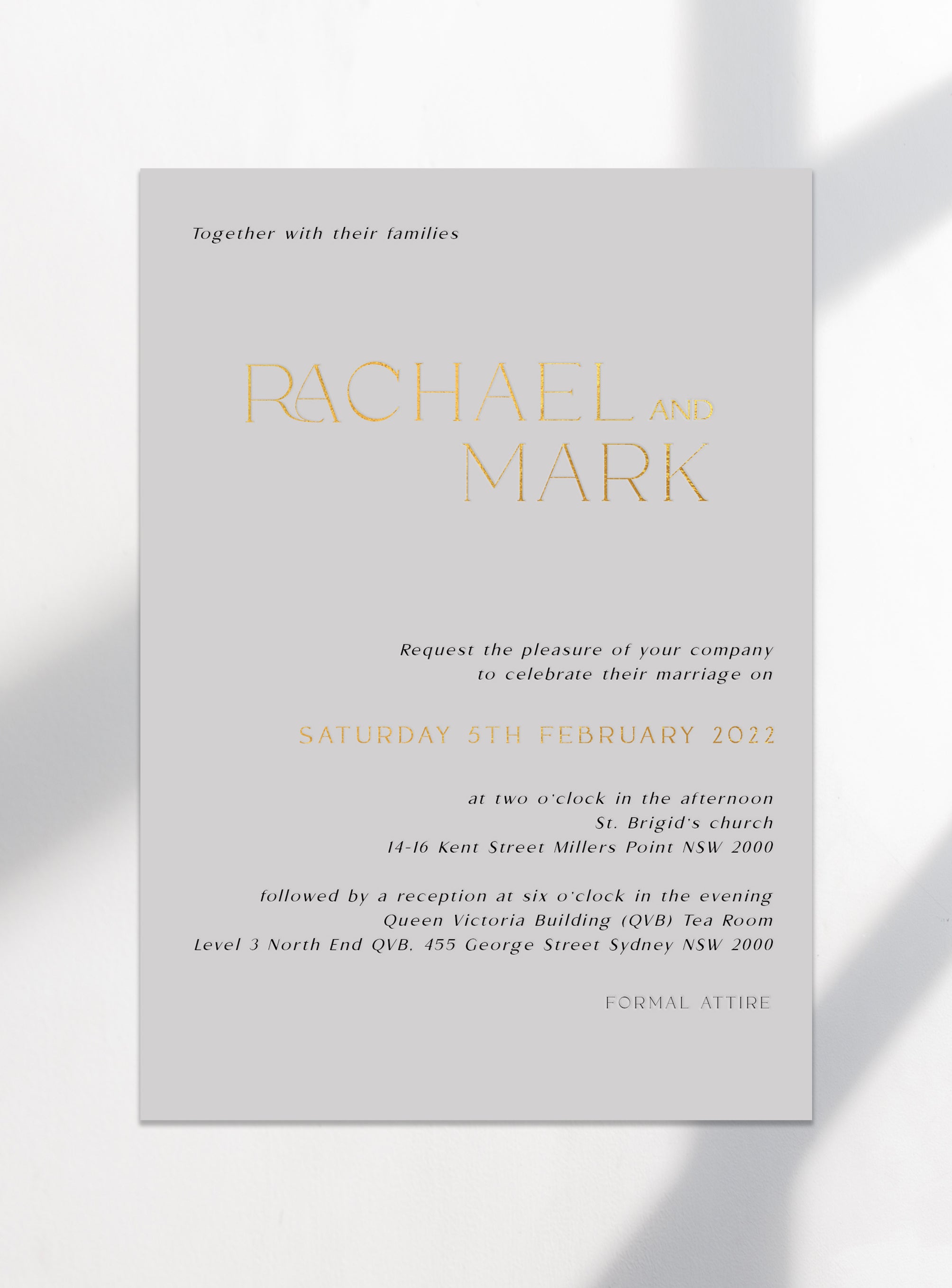Milan - Gold Foil (50)
