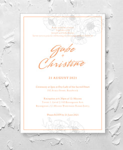 Poppy Invitation Suite (50)