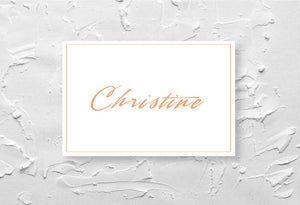 Poppy Place Card (50)