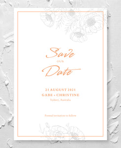 Poppy Invitation Suite (50)