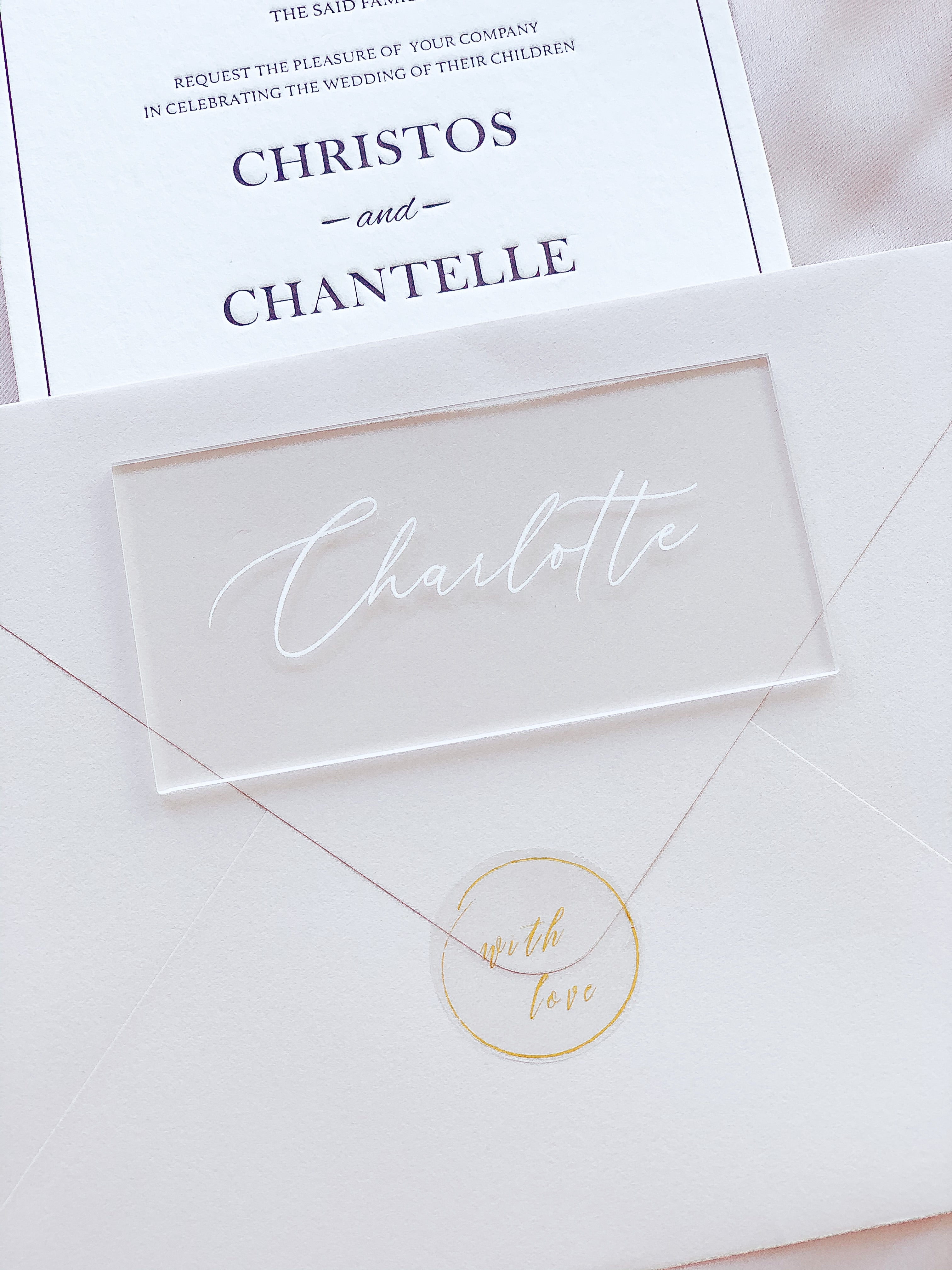BELLE envelope seals