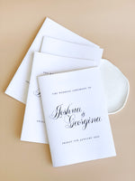 Load image into Gallery viewer, Georgina Ceremony Booklets
