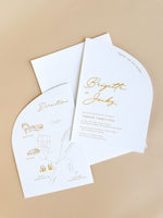 Load image into Gallery viewer, Brigette &amp; Jacky Invitation Suite (50)
