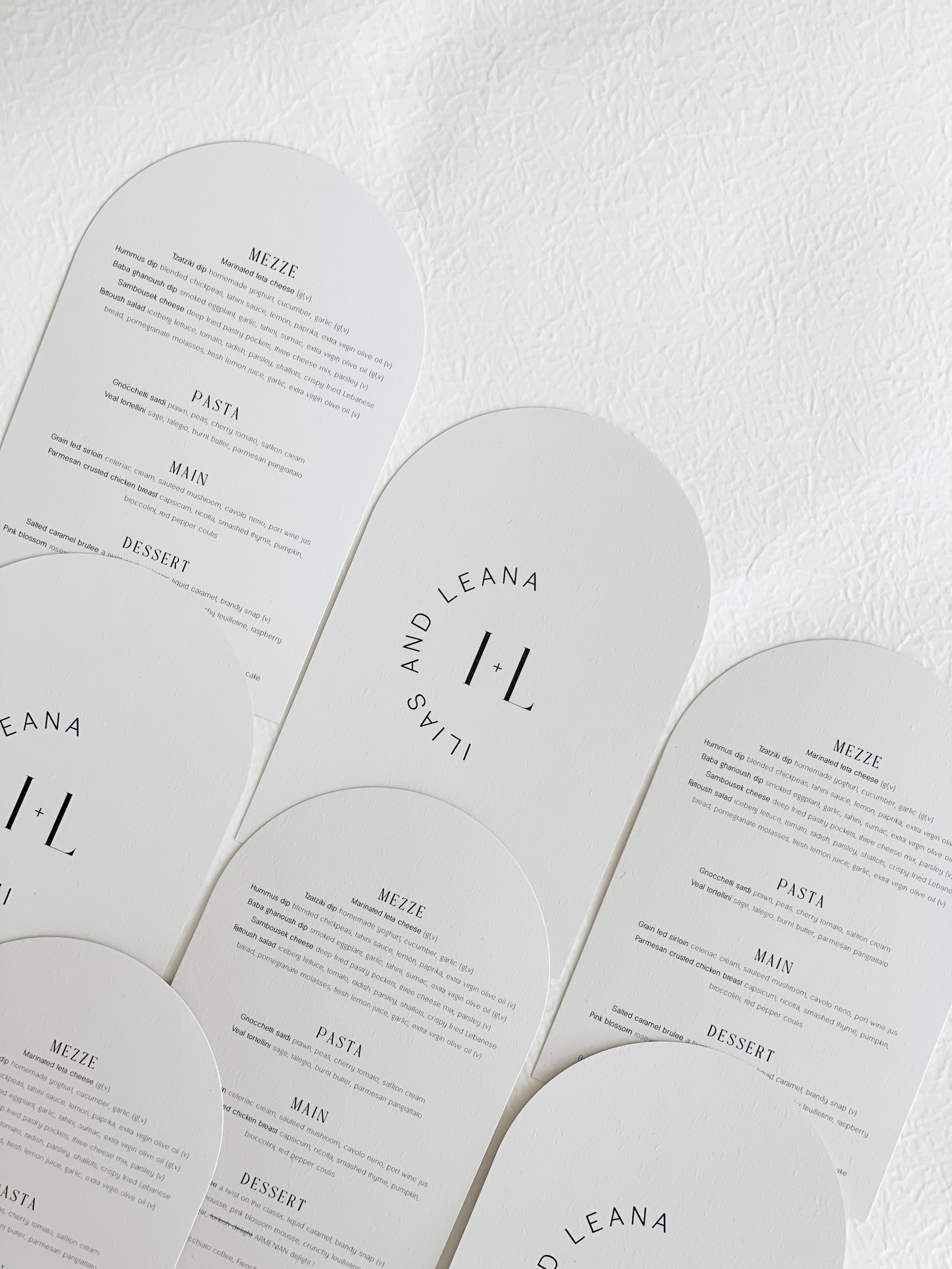 Leana menu