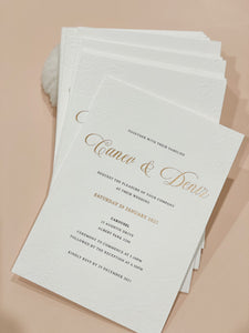 Rose Invitation Suite (50)