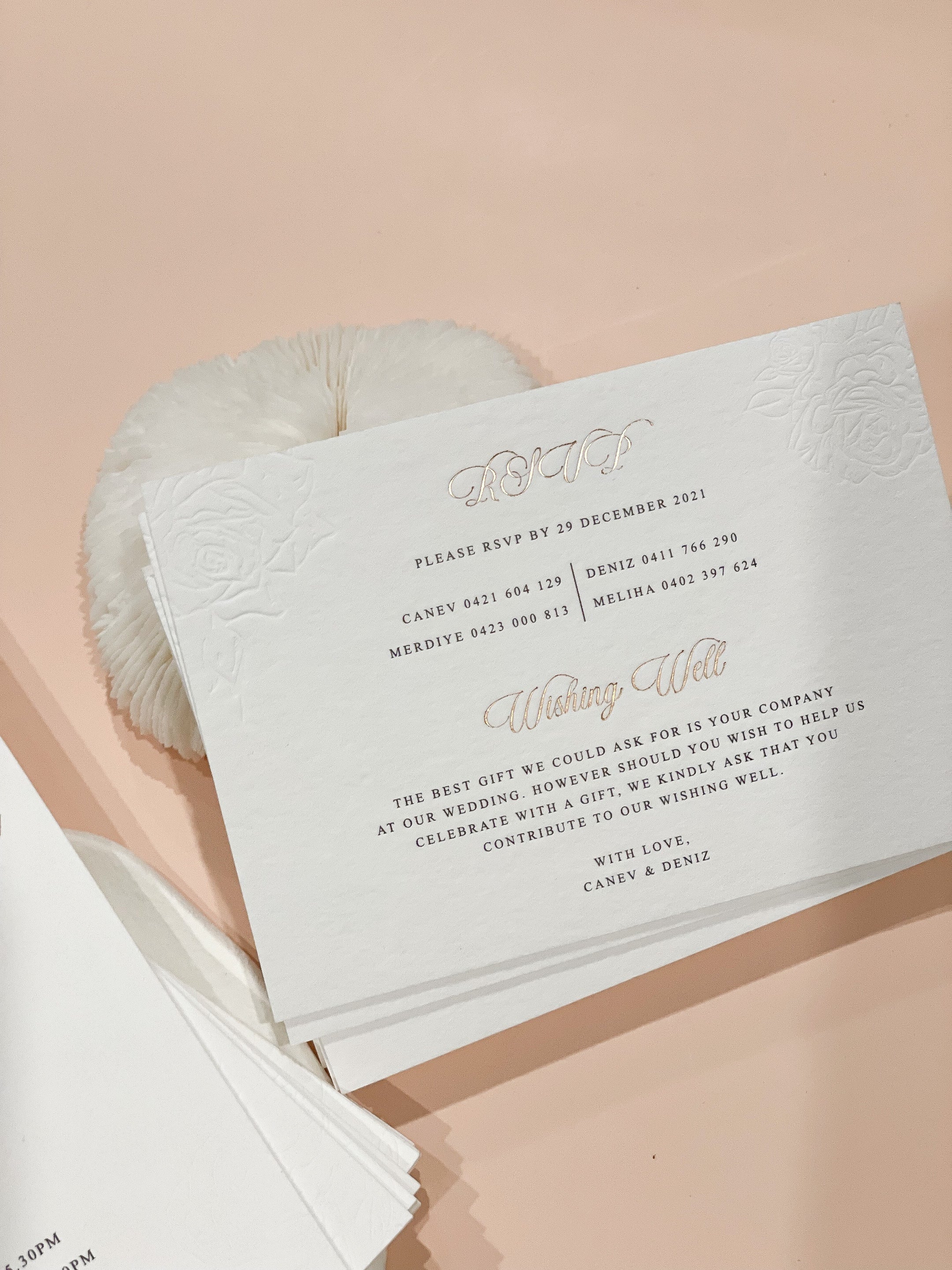 Rose Invitation Suite (50)