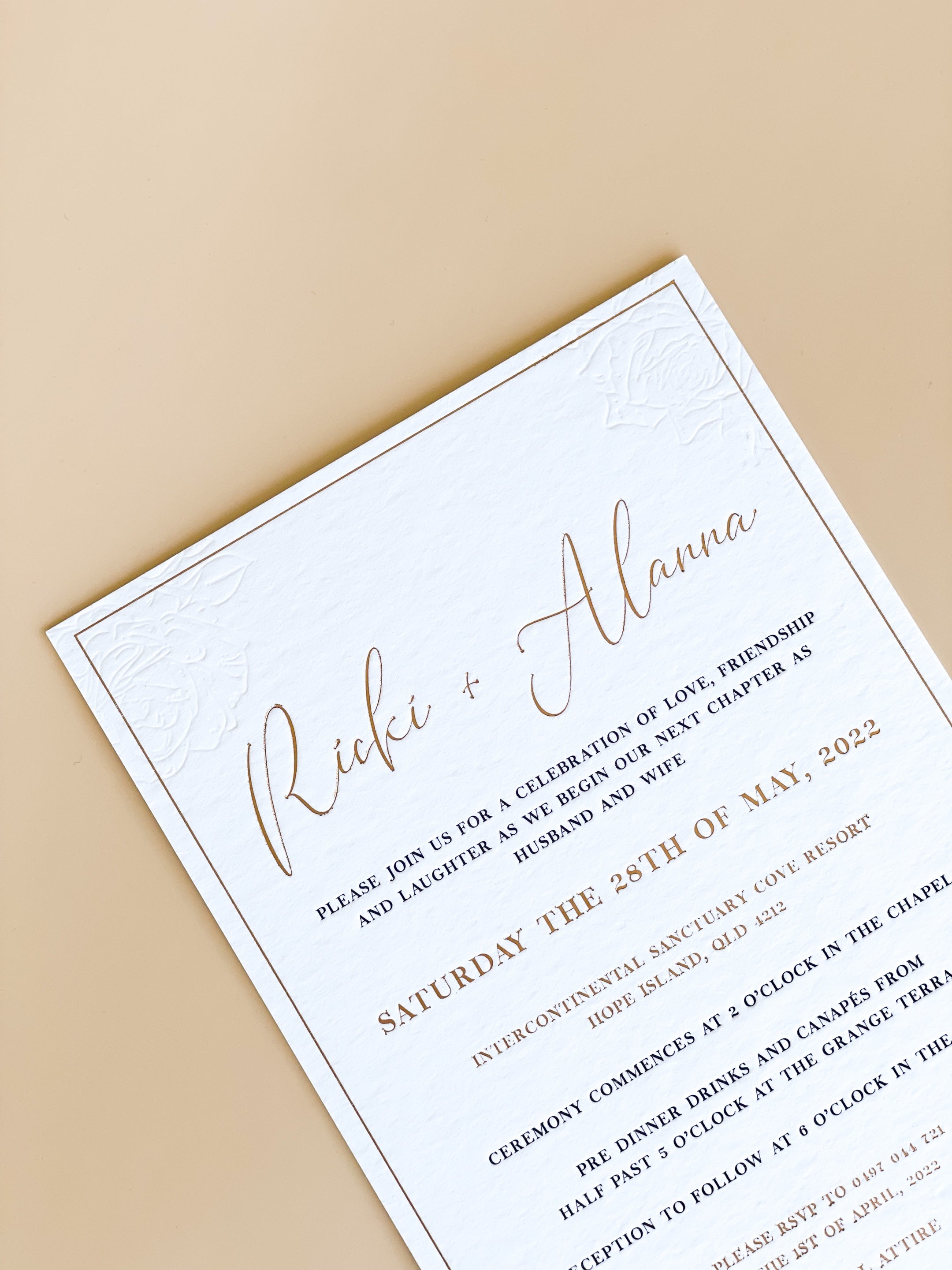 Rose Invitation Suite (50)