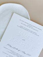 Load image into Gallery viewer, James &amp; Josephine Invitation Suite (50)

