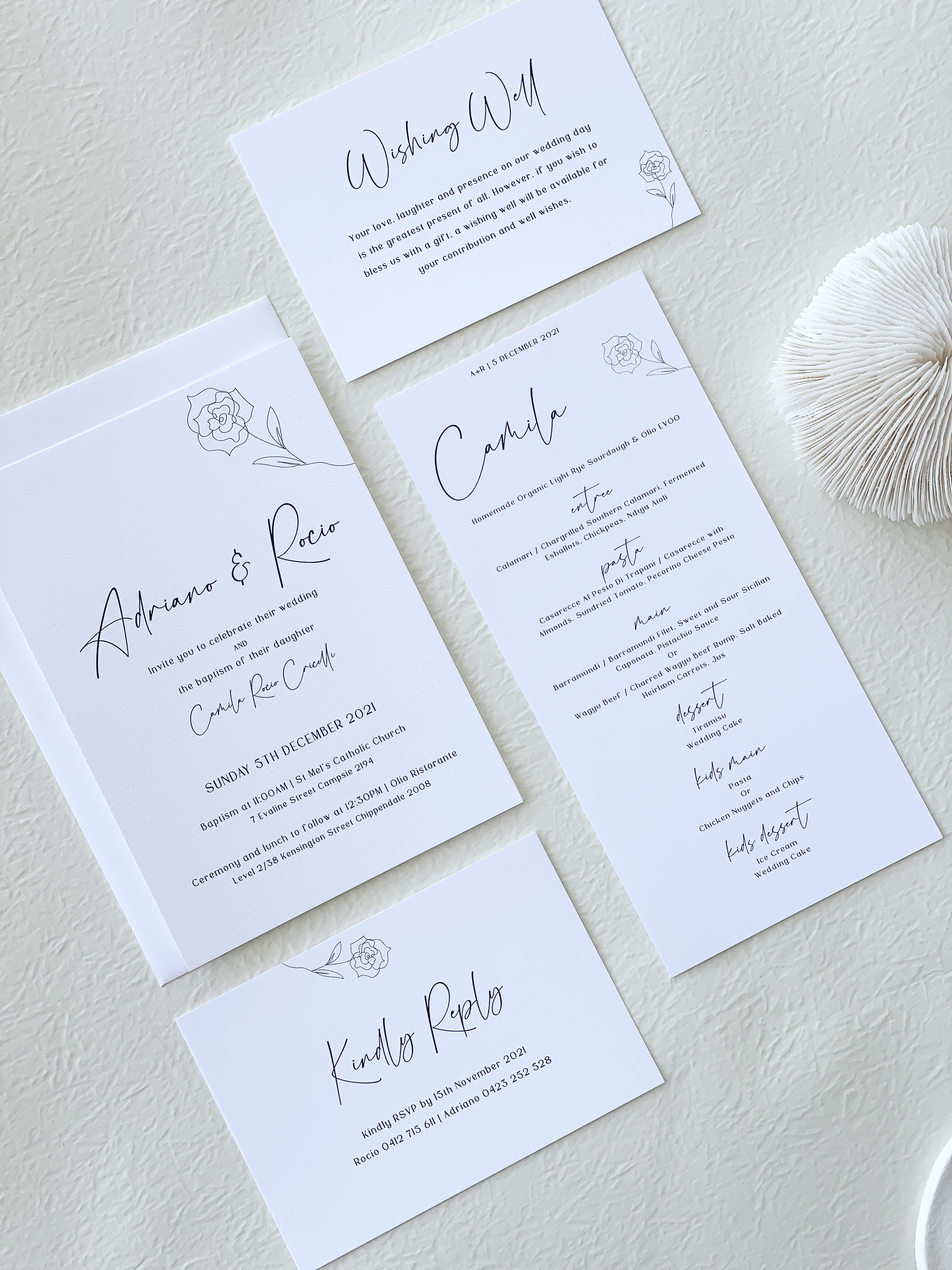 Camilla menu