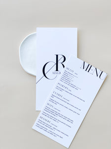 Copenhagen Menu