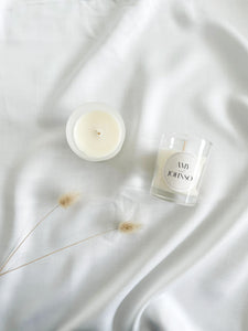Mini candle favours - clear votive jar