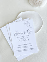 Load image into Gallery viewer, Adriano and Rocio Invitation (50)
